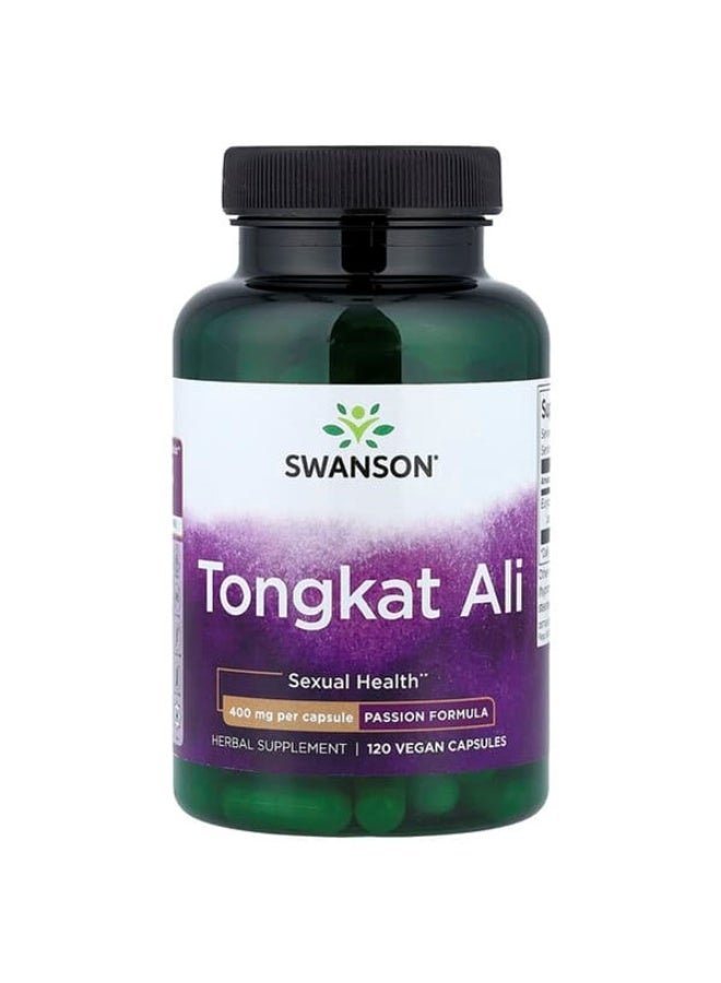 Swanson, Tongkat Ali, 400 mg, 120 Vegan Capsules - Image 1